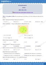 Đề thi giữa kì 1 Toán 6 - Đề số 4